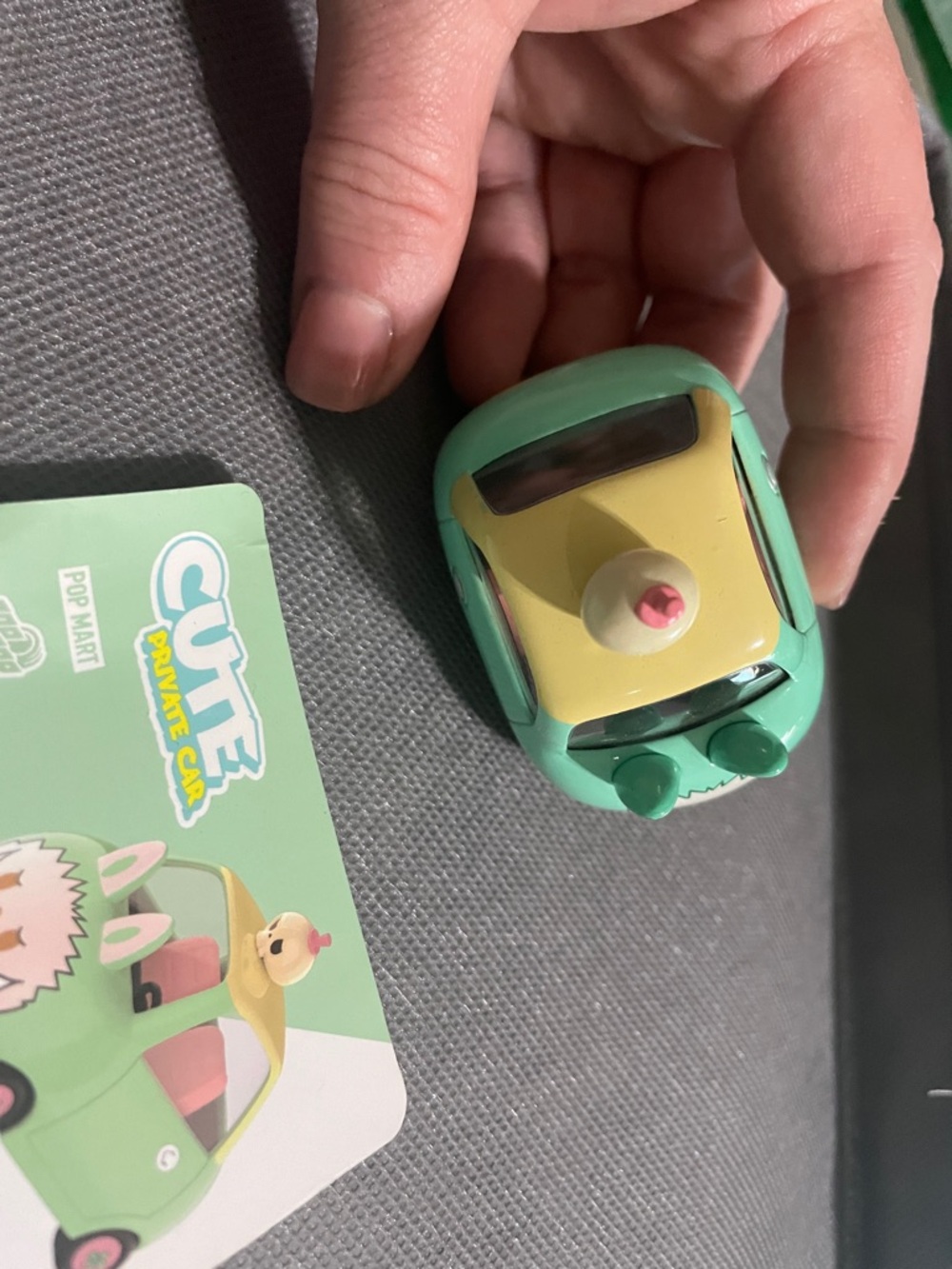 AUTHENTIC - PopMart - Cute Private Car - Labubu Mint - Picture 6 of 8